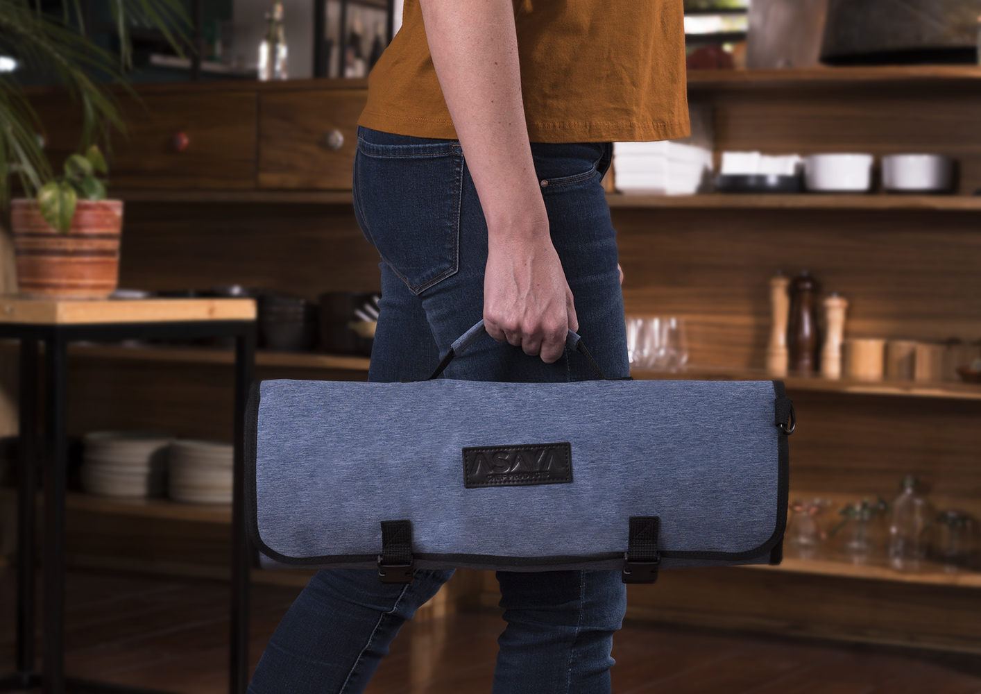 20 Pocket Chef Knife Roll Bag