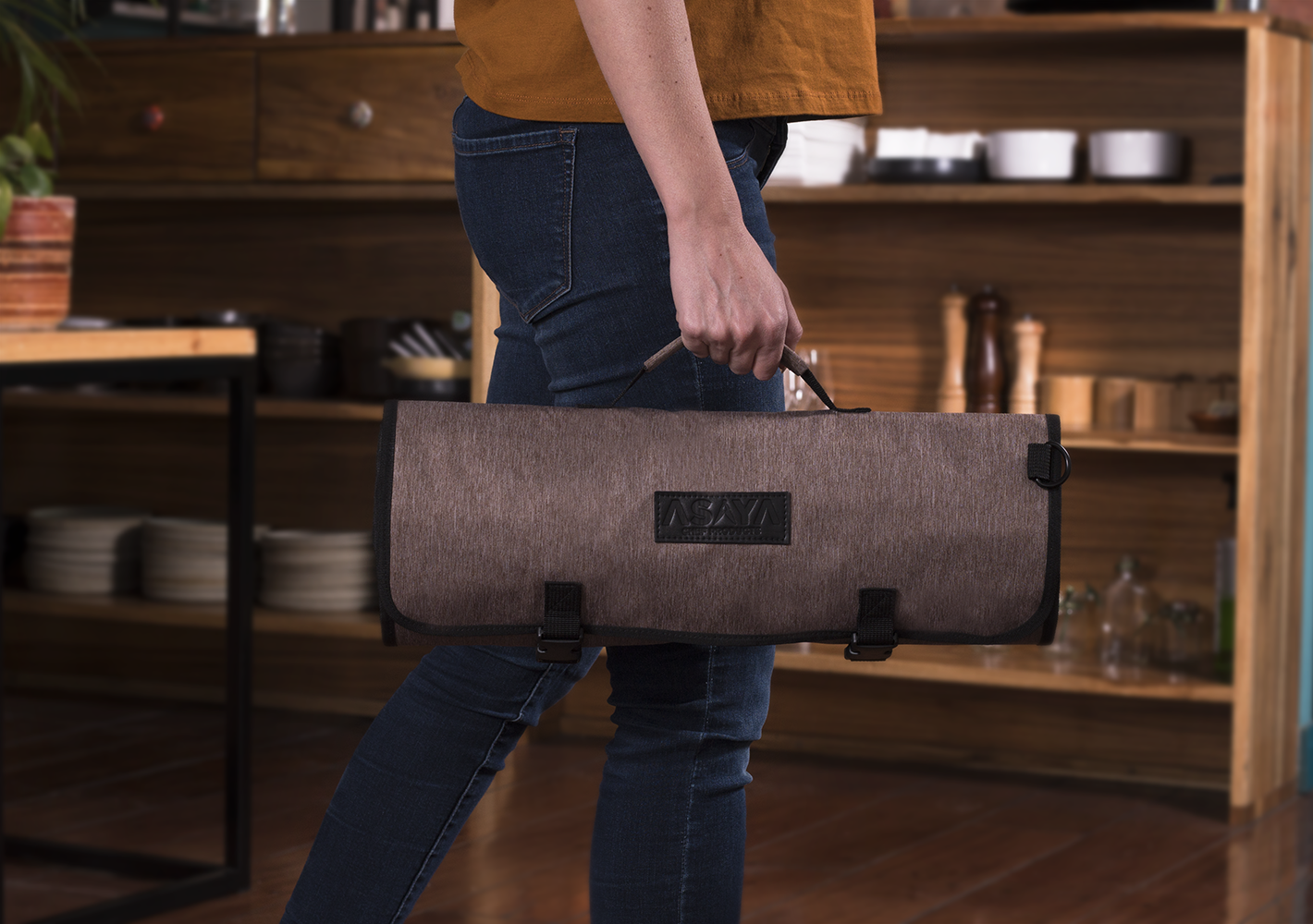20 Pocket Chef Knife Roll Bag