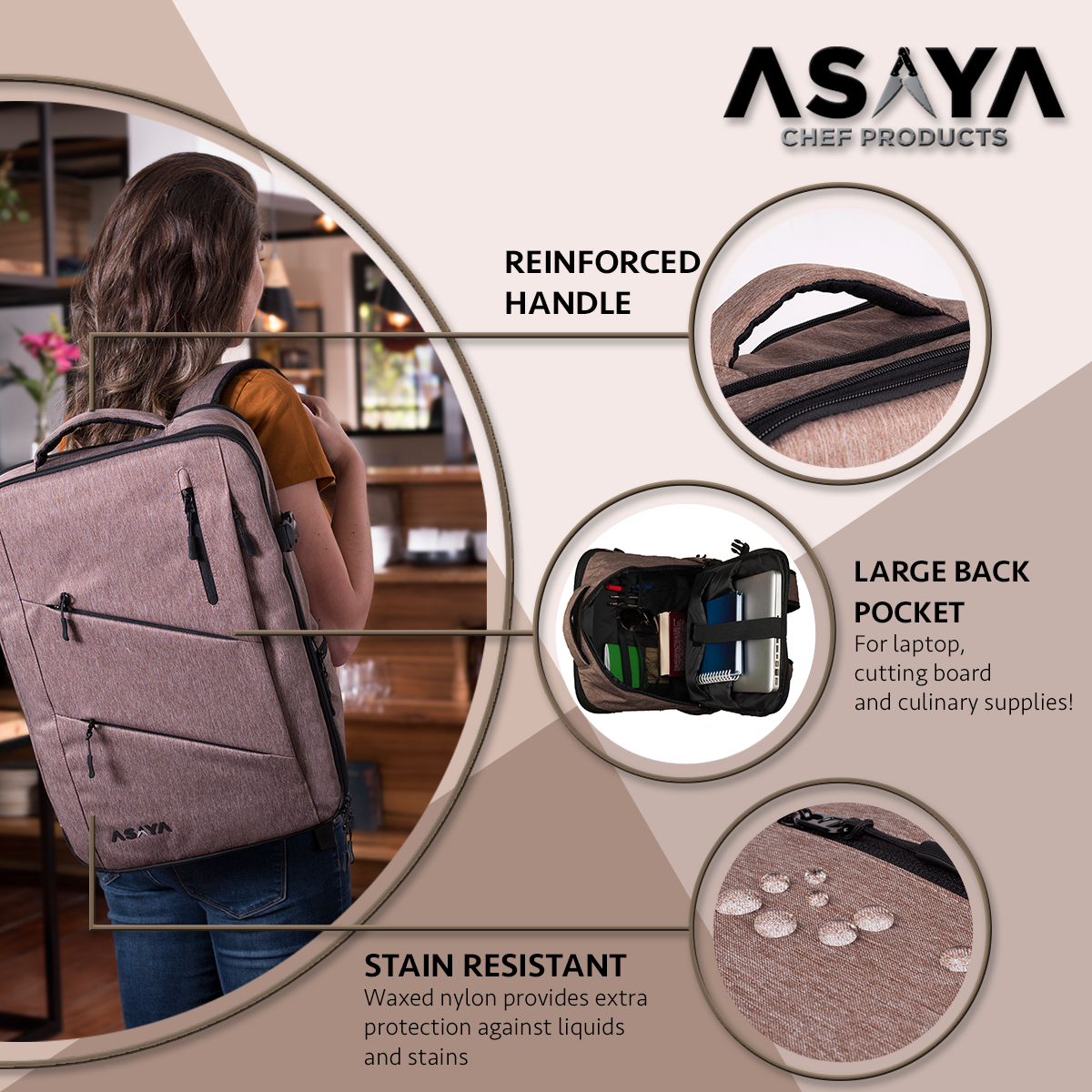 30+ Pocket Knife Backpack + 20 Pocket Knife Roll Bag