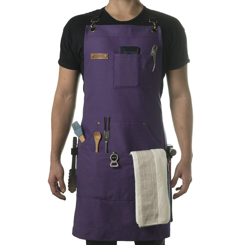 Chef/BBQ/Work Apron with Bottle Opener and Hand Towel