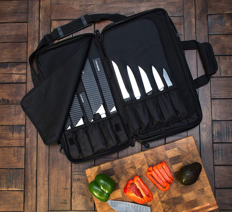 28 Pocket Chef Knife Carrying Case