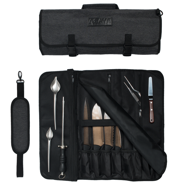 20 Pocket Chef Knife Roll Bag