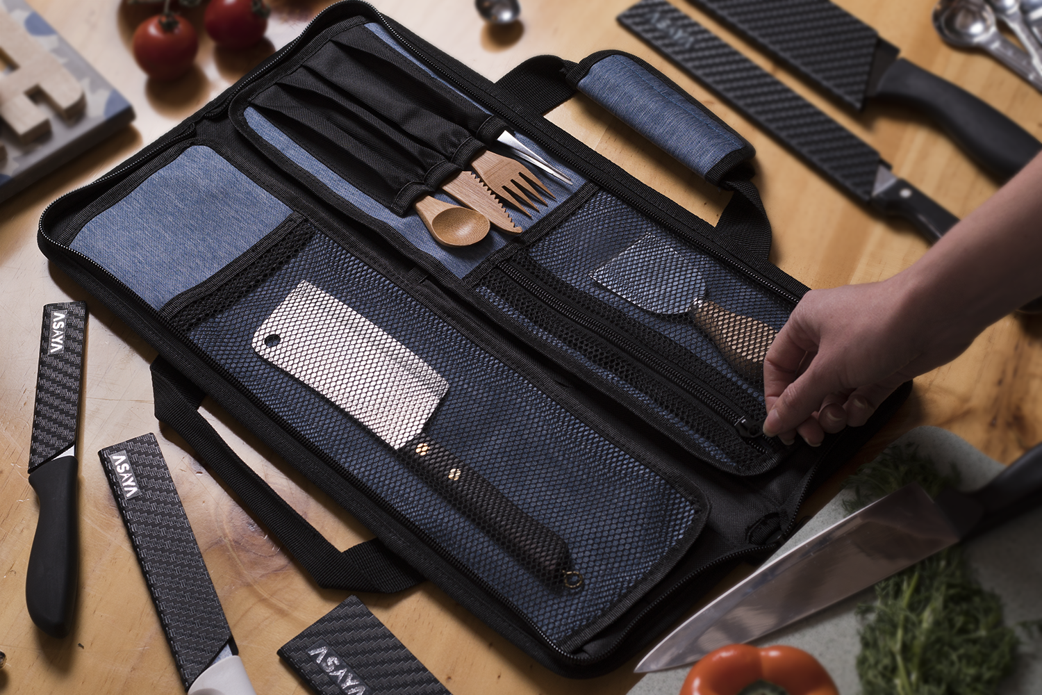 12 Pocket Chef Knife Case