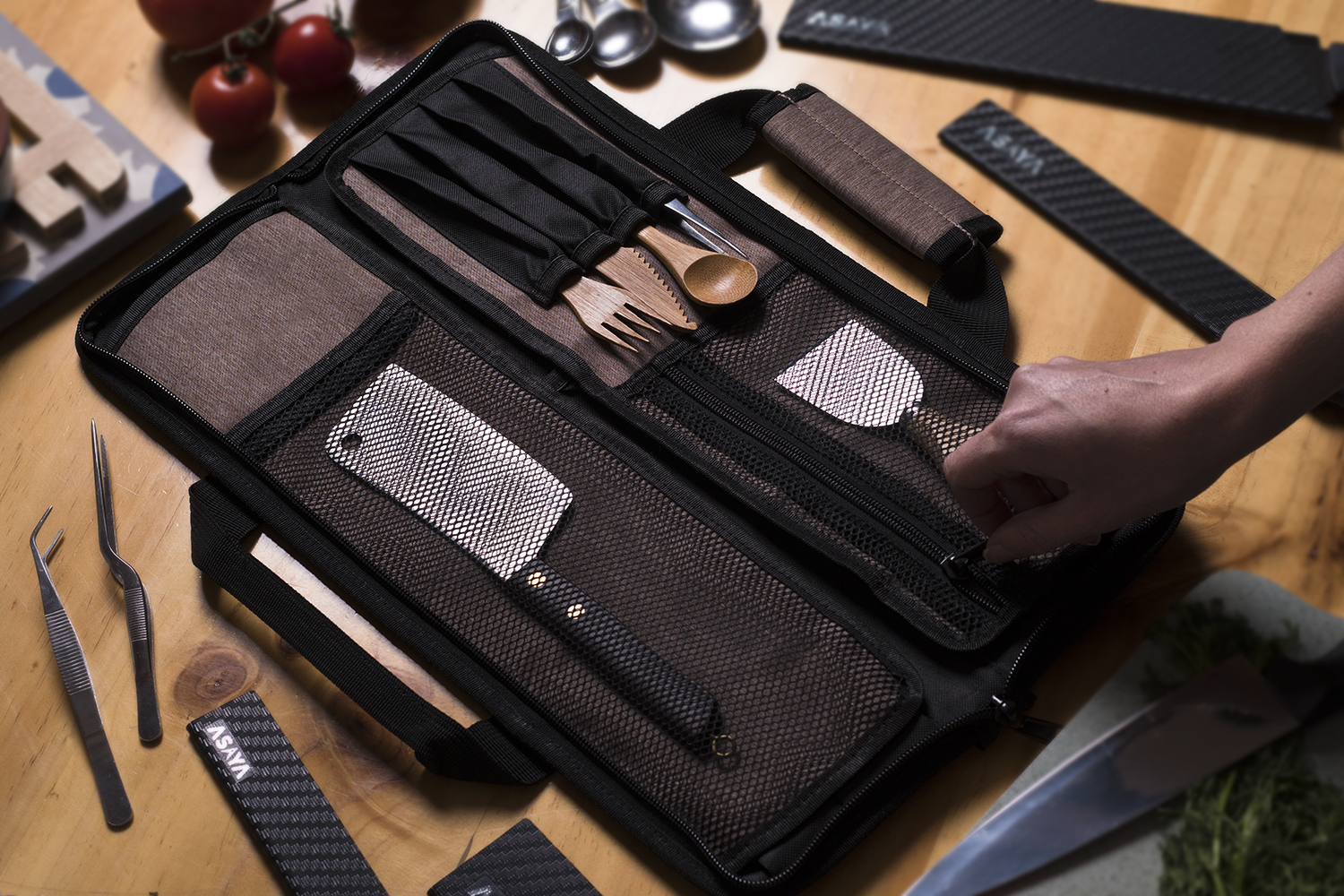 12 Pocket Chef Knife Case