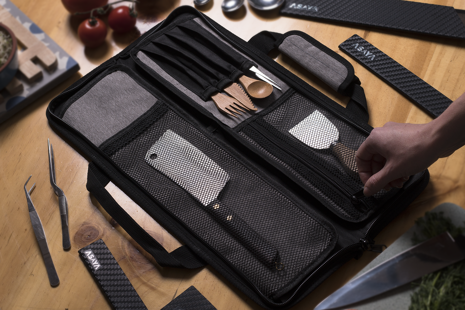 12 Pocket Chef Knife Case