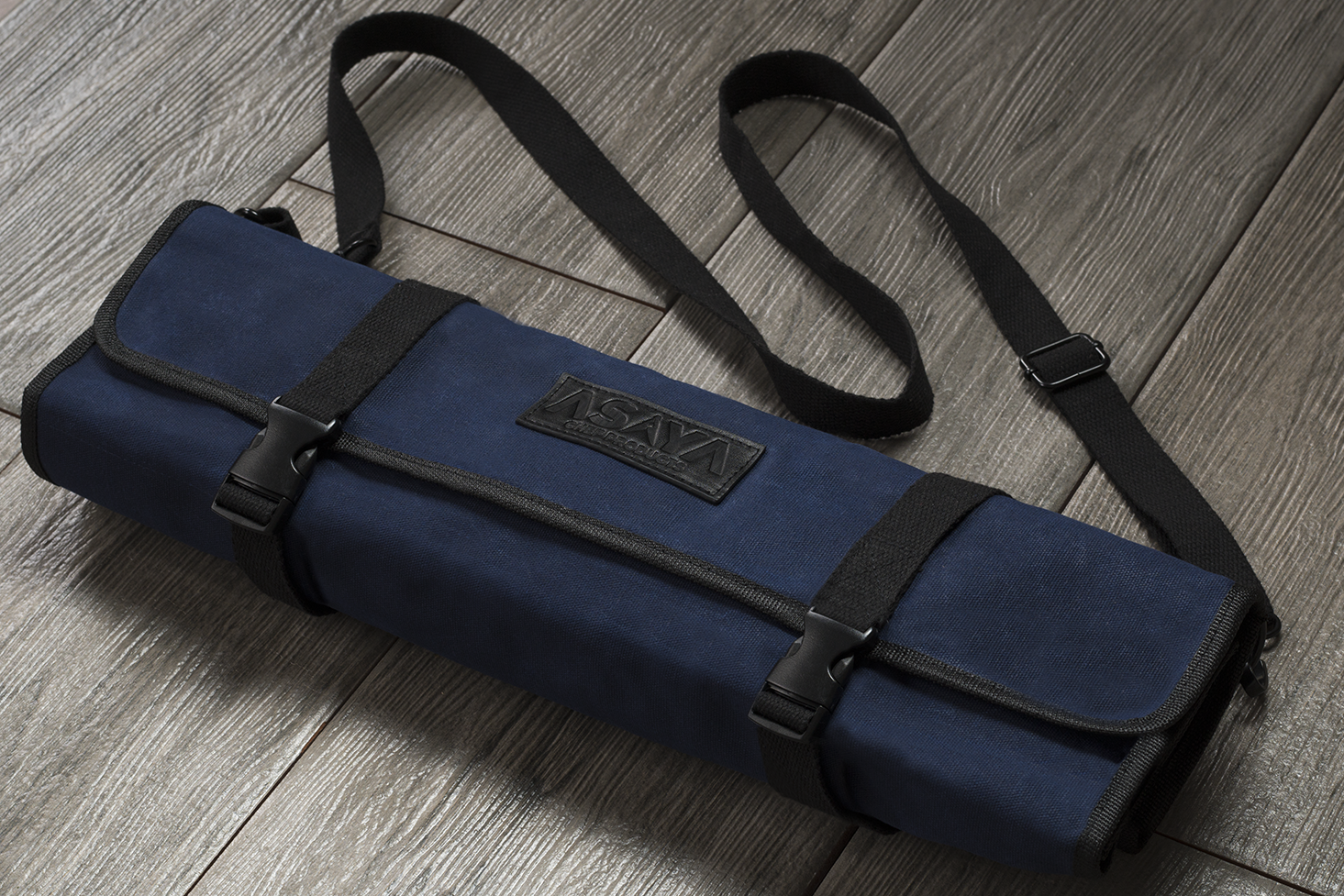 10 Slot Canvas Knife Roll