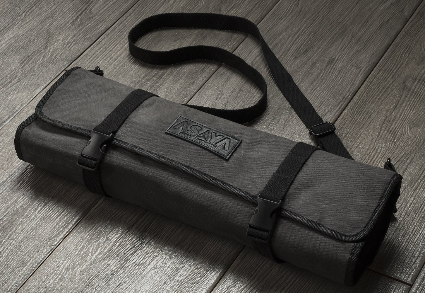 10 Slot Canvas Knife Roll