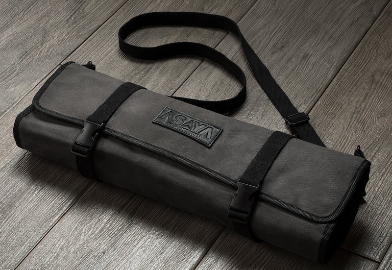 10 Slot Canvas Knife Roll